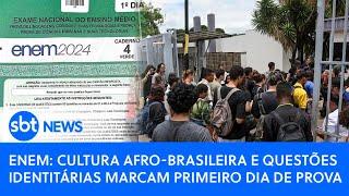 Enem: cultura afro-brasileira e questões identitárias marcam primeiro dia de prova