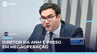 Diretor da Agência Nacional de Mineração é preso por fraudes ambientais em MG | #SBTBrasil 