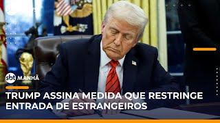 ▶️ SBT Manhã AO VIVO | Trump proíbe entrada de cidadãos de 12 países nos EUA