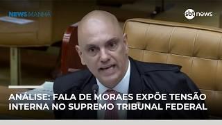 Tensão no STF pode evoluir para crise entre os poderes, diz analista | #NewsManhã