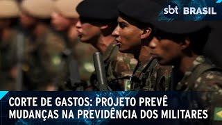 Governo sugere idade mínima de 55 anos para militar ir para a reserva | SBT Brasil (17/12/24)