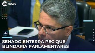 CCJ do Senado rejeita PEC da Blindagem em votação de parecer contrário | #SBTBrasil