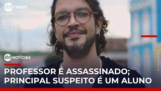 Professor é morto após sair da missa em PE; adolescente de 16 anos é apreendido | #SBNoticias