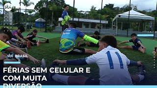 Colônia de férias pública em Belém promove lazer longe das telas e inclusão social | #SBTBrasil