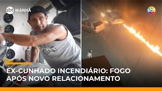 Ex-cunhado ateou fogo em carro por não concordar com novo relacionamento da vítima | #SBTManhã
