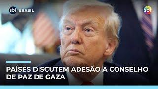 Trump formaliza criação do Conselho de Paz de Gaza; Brasil avalia convite