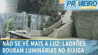 Ladrões roubam luminárias de escadaria tradicional em SP | Primeiro Impacto (18/12/24)