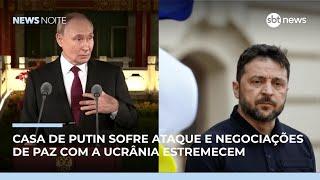 Ucrânia diz ter garantias de Trump, e Rússia muda posição após suposto ataque | #NewsNoite