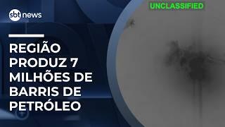 Trump divulga imagens de ataque à ilha de Kharg, no Irã | #NewsSábado