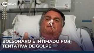 ▶️ SBT News AO VIVO | Bolsonaro é intimado no hospital em processo da tentativa de golpe