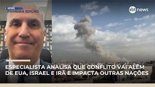 Conflito no Oriente Médio entra no 3º dia e atinge nove países | #NewsPrimeiraEdição