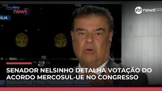 ‘Vamos convencer os eurodeputados que são contrários’, diz Nelsinho sobre Mercosul-UE