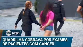 Quadrilha é presa após cobrar por exames de pacientes com câncer | #SBTNews Manhã (20/03/25)