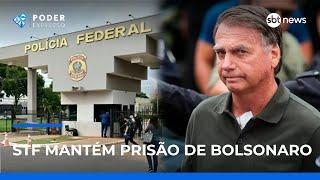 ▶️ Poder Expresso | Por votação unânime, STF mantém prisão preventiva de Jair Bolsonaro