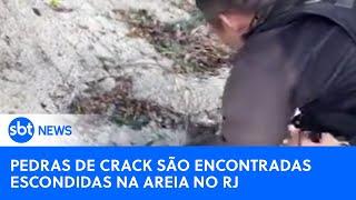 PM encontra pedras de crack escondidas em dunas de Cabo Frio (RJ)