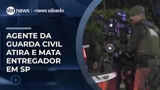 Guarda Metropolitano mata entregador durante abordagem em São Paulo | #NewsSábado