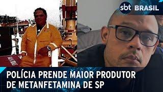 Operação Heisenberg: maior produtor de metanfetamina de São Paulo é preso | SBT Brasil (17/01/25)