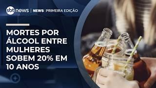 Consumo de álcool tem alta mais acelerada entre mulheres, aponta estudo | #NewsPrimeiraEdição
