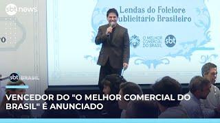 "O Melhor Comercial do Brasil": SBT revela vencedor do prêmio | SBT Brasil (09/05/25)