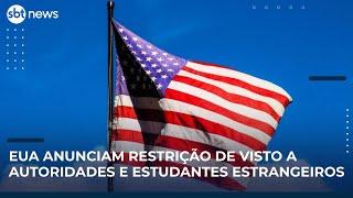 Restrições a vistos enfraquecem soft power dos EUA, avalia especialista | Mapa Mundi