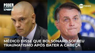 Moraes nega ida imediata de Bolsonaro ao hospital após queda e pede detalhes | #PoderExpresso