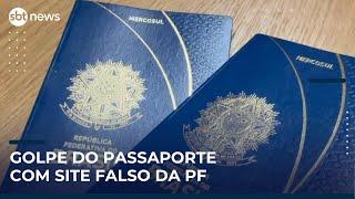 Golpe do passaporte: Falsas páginas da PF cobram valor indevido | #SBTNews Manhã (20/05/25)