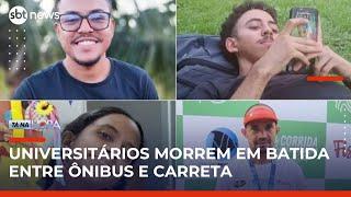 Acidente com ônibus de estudantes da UFPA deixa 5 mortos em GO | #TanaHora