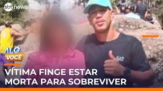Adolescente finge estar morta para sobreviver a tentativa de feminicídio | #AloVoce