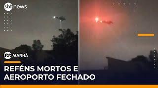 Reféns são mortos em cativeiro em Guarulhos (SP); voos em aeroporto foram suspensos | #SBTManhã