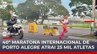 Jovem de 20 anos morre durante Maratona Internacional de Porto Alegre | #SBTNotícias (07/06/25)