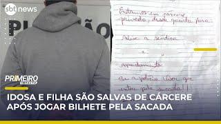 Mãe e filha mantidas em cárcere no PR jogaram bilhetes de socorro pela janela | #PrimeiroImpacto