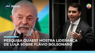 Genial/Quaest: Lula lidera em todos os cenários e tem vantagem sobre Flávio em 2° turno