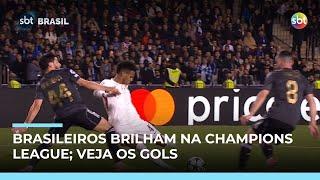 Champions: Estêvão brilha no Chelsea e Carlos Augusto dá a vitória à Inter  | #SBTBrasil