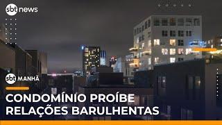 Condomínio cria regra contra relações sexuais barulhentas de madrugada | #SBTManhã