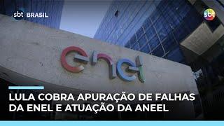 Lula determina apuração de falhas no fornecimento de energia da Enel em SP | #SBTBrasil