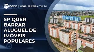 SP notifica plataformas para bloquear aluguel de imóveis populares | #NewsPrimeiraEdição