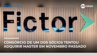 Grupo Fictor, que tentou comprar Banco Master, entra com pedido de recuperação judicial | #NewsManhã