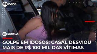 Polícia prende mulher que se passava por gerente bancária para aplicar golpe em idosos | #SBTNoticias