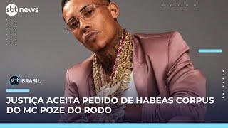 Poze do Rodo: Justiça do Rio aceita pedido da defesa e manda soltar MC | SBT Brasil (02/06/25)