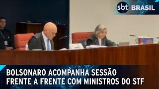 Advogado de ex-assessor de Bolsonaro é detido durante sessão no STF | SBT Brasil (25/03/25)