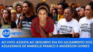 ▶️ AO VIVO: assista ao segundo dia do julgamento dos assassinos de Marielle Franco e Anderson Gomes