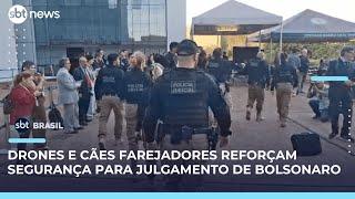 Julgamento altera rotina em Brasília e mobiliza esquema de segurança inédito | #SBTBrasil