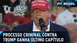 Juíza arquiva processo contra Trump sobre documentos sigilosos | SBT Brasil (15/07/24)