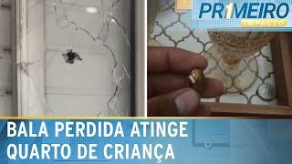 Bala perdida em SP: em outro caso, tiro atinge quarto de criança | Primeiro Impacto (06/01/25)