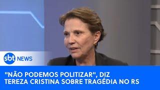 "Não podemos politizar", defende Tereza Cristina sobre tragédia no RS | Perspectivas