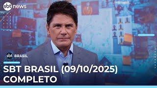 Assista à íntegra do SBT Brasil desta quinta-feira (09/10/2025) | #SBTBrasil