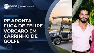 Caso Master: PF suspeita que Felipe Vorcaro fugiu antes de operação em carrinho de golfe |#NewsManhã