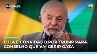 Lula é convidado por Trump para conselho que vai “supervisionar” Gaza