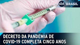 Decreto da pandemia de covid-19 faz 5 anos com grandes avanços científicos | SBT Brasil (11/03/25)