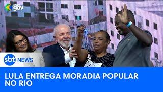 Presidente Lula participa da entrega de moradia popular no Rio de Janeiro | #SBTNewsnaTV (01/07/24)